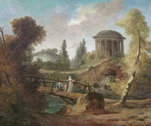 Die Kaskaden von Tivoli, um 1775